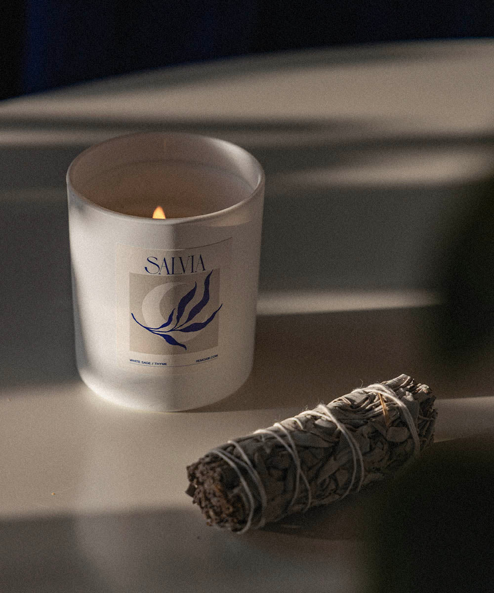 Sage - scented candle