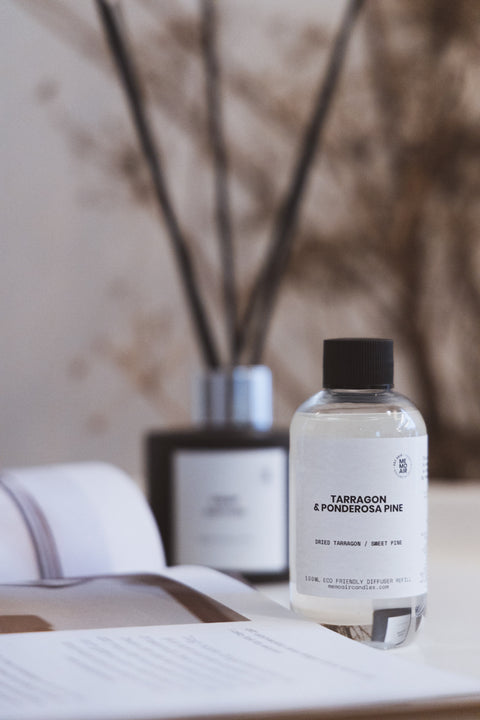 Refill till doftpinnarna Tarragaon och ponderosa pine