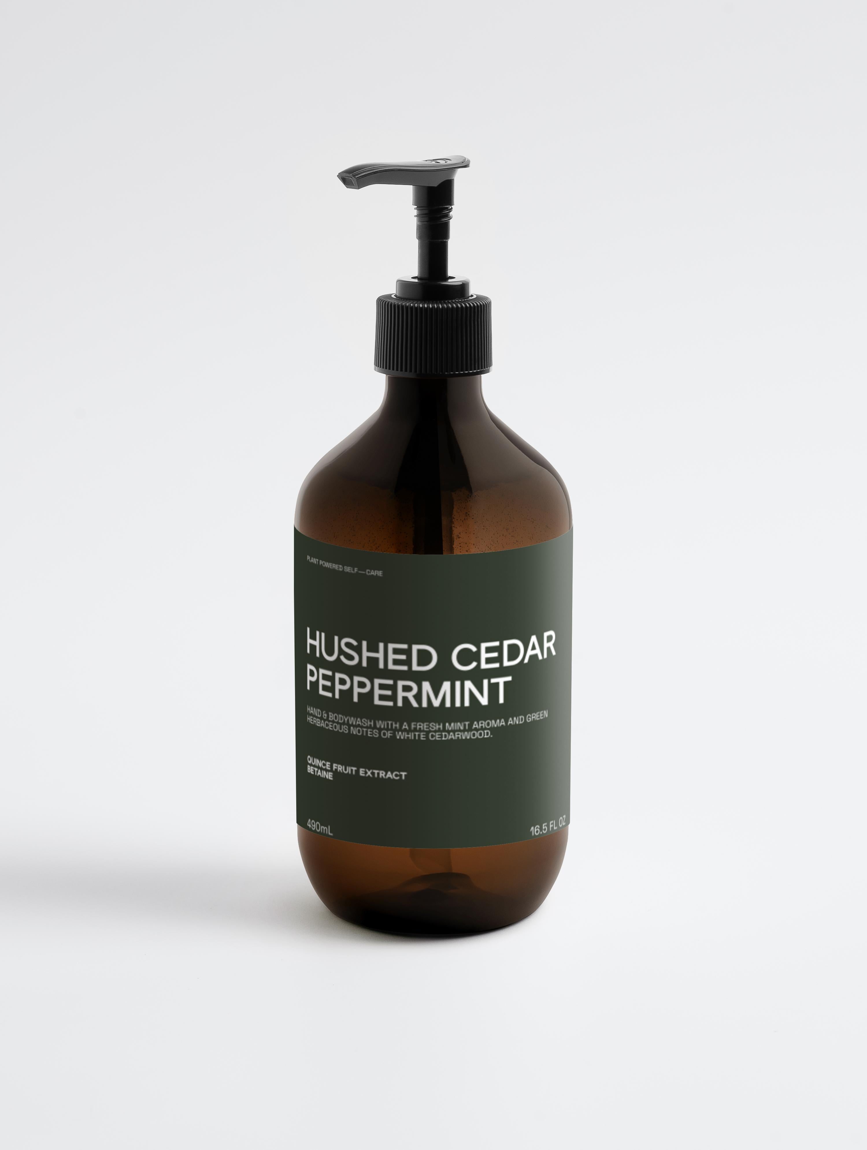 Hushed Cedar Peppermint - Hand & Bodywash 490mL
