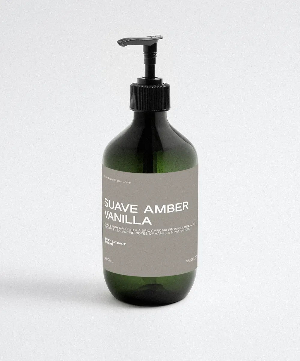 Suave Amber Vanilla - Hand & Bodywash 490mL