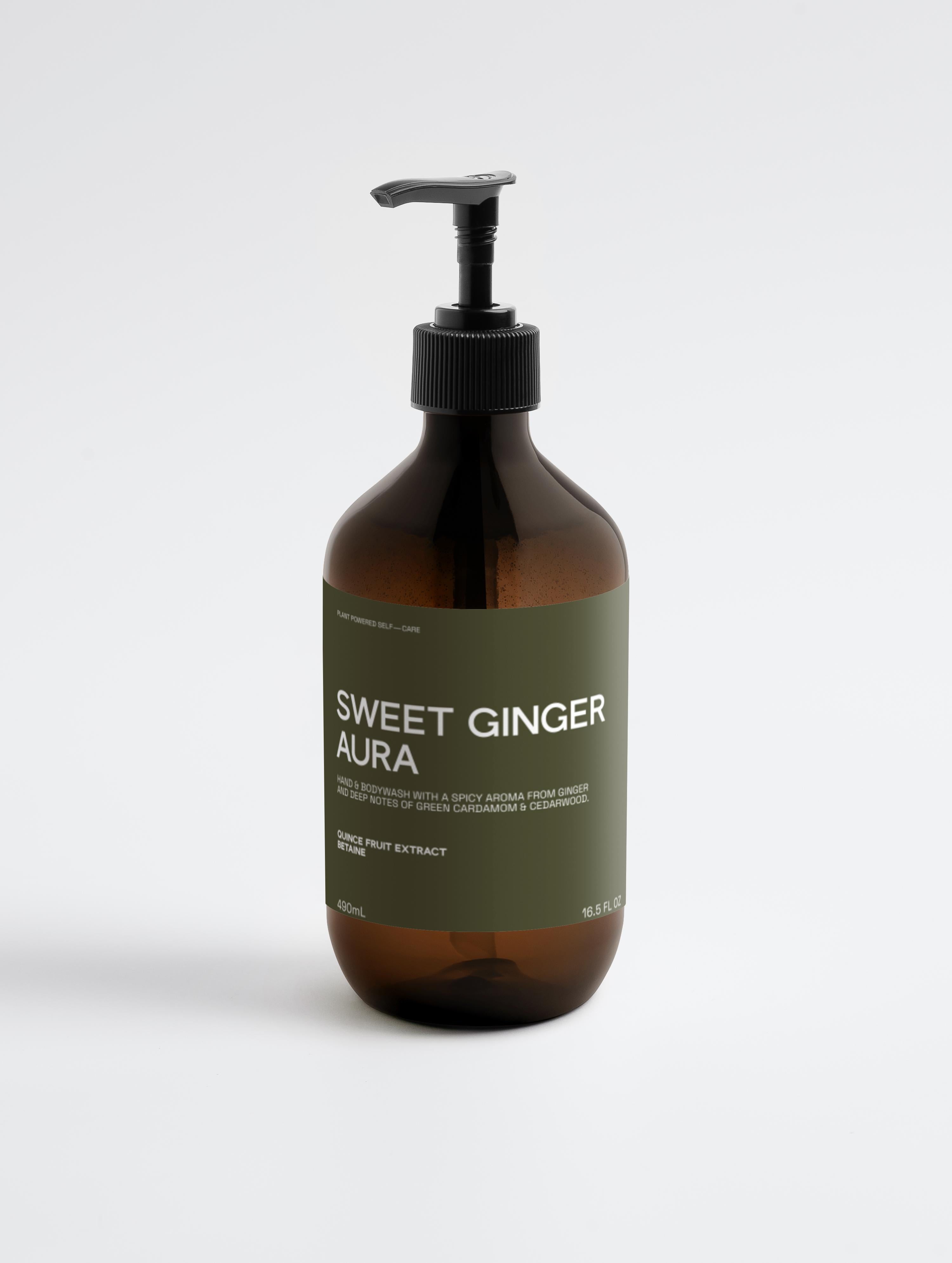 Sweet Ginger Aura - Hand & Body Wash 490mL