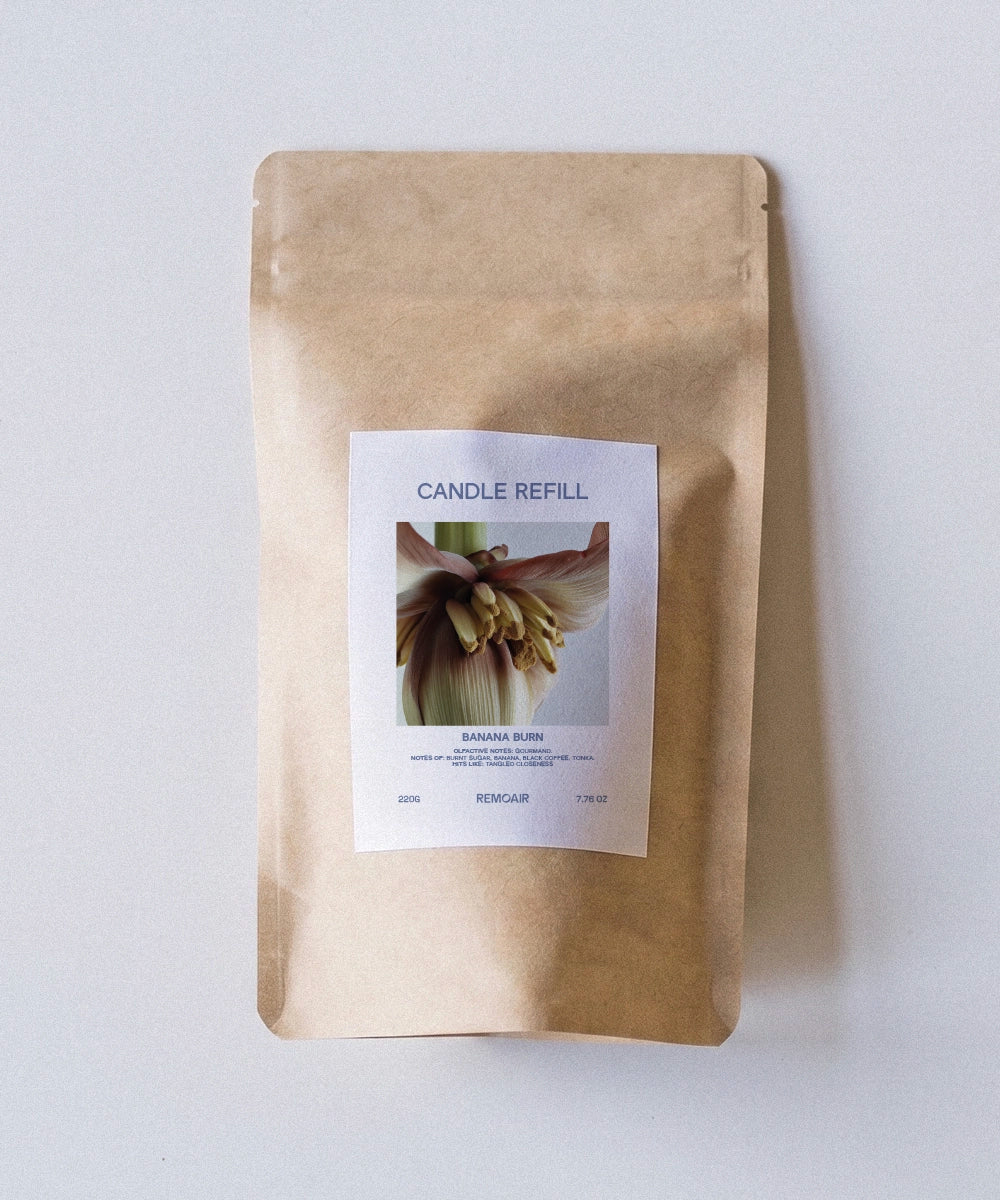 Banana Burn - refill scented candle