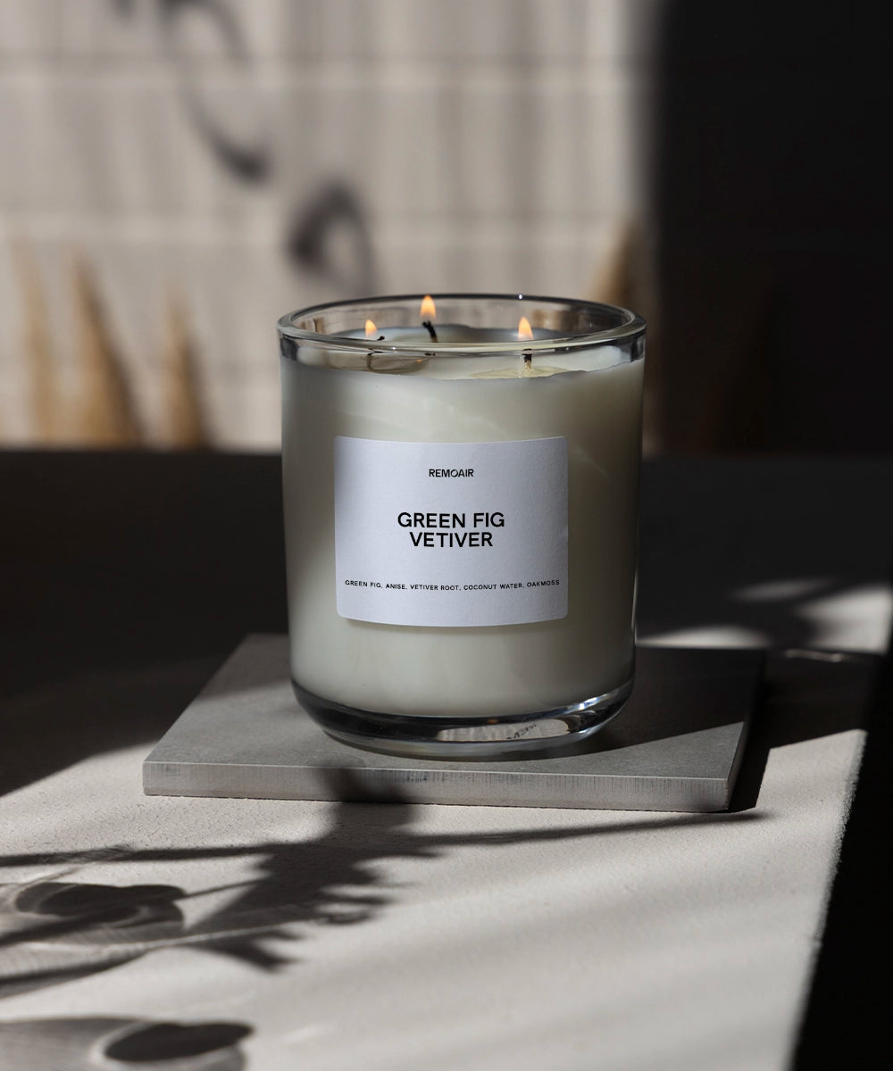 Green Fig Vetiver - 3 vekes doftljus
