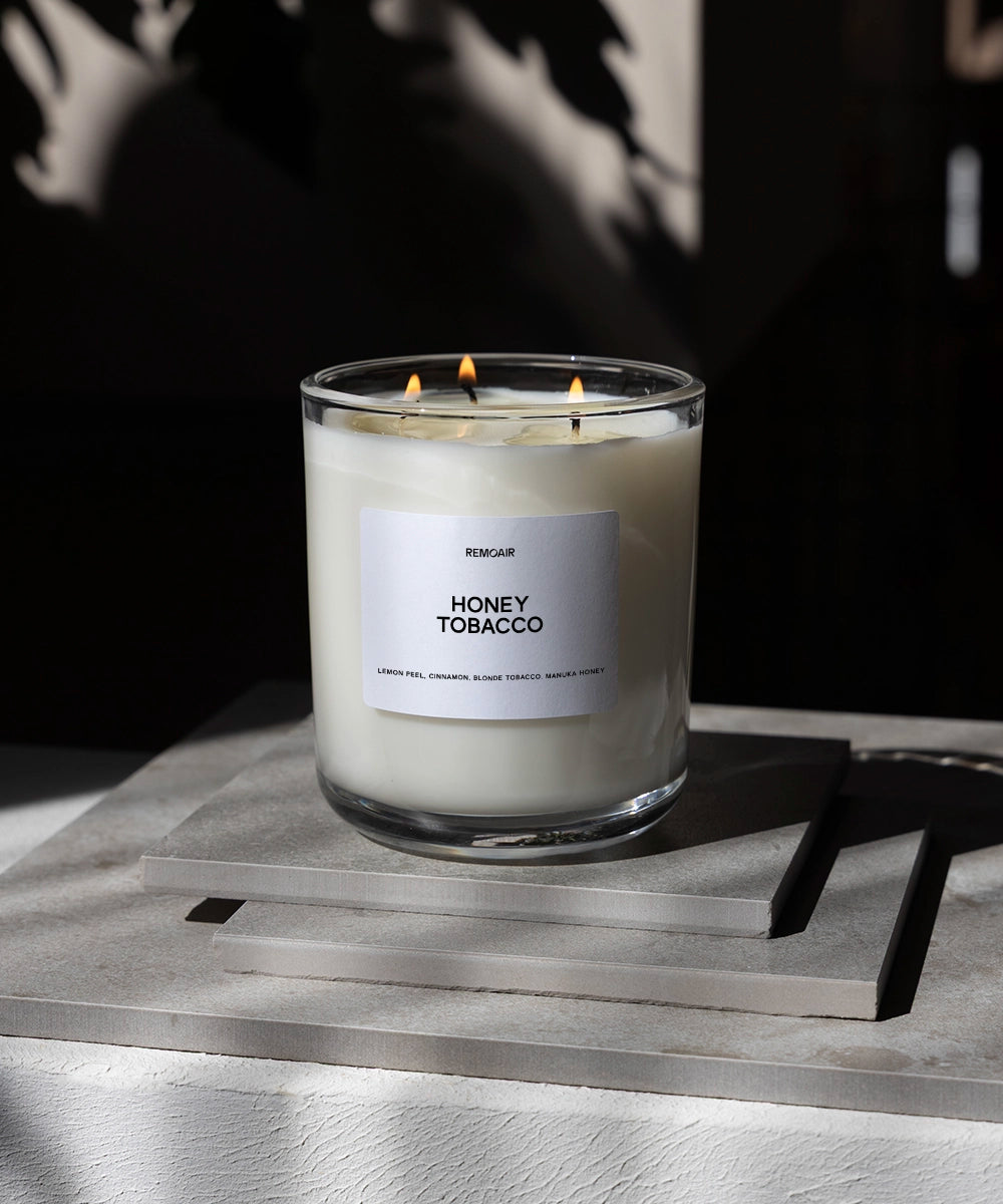 Honey Tobacco - 3 vekes doftljus