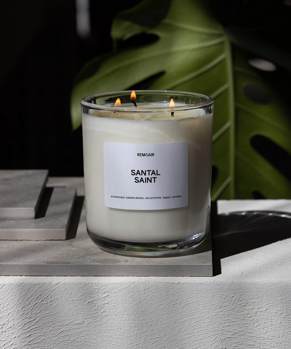 Santal Saint - 3 vekes doftljus